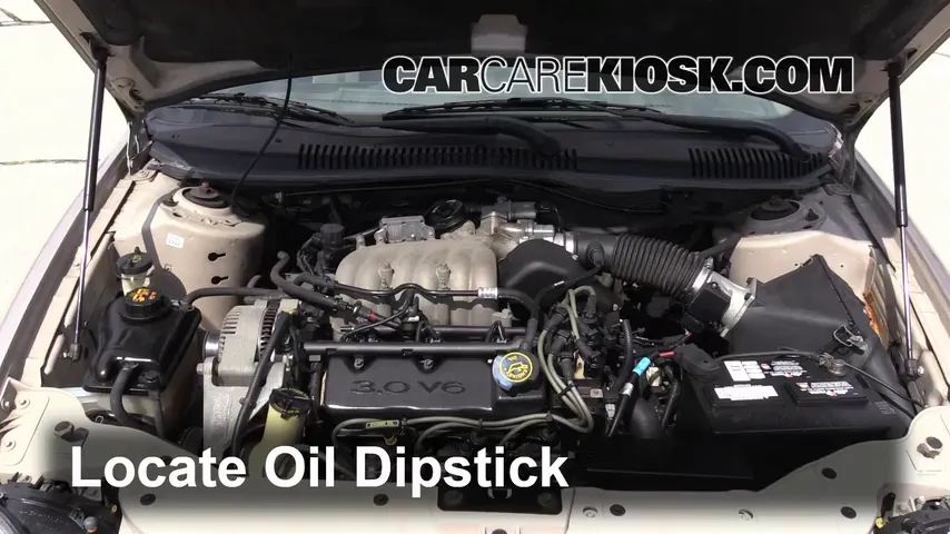 1999 Ford Taurus LX 3.0L V6 Huile Vérifier le niveau de l'huile